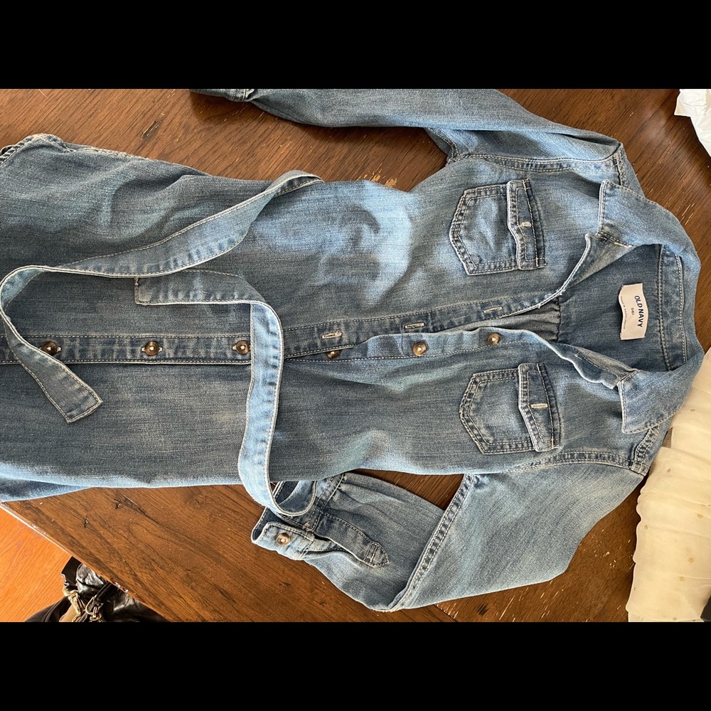 Little girls Jean dress